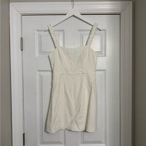 French Connection Frill Sleeveless Mini Dress